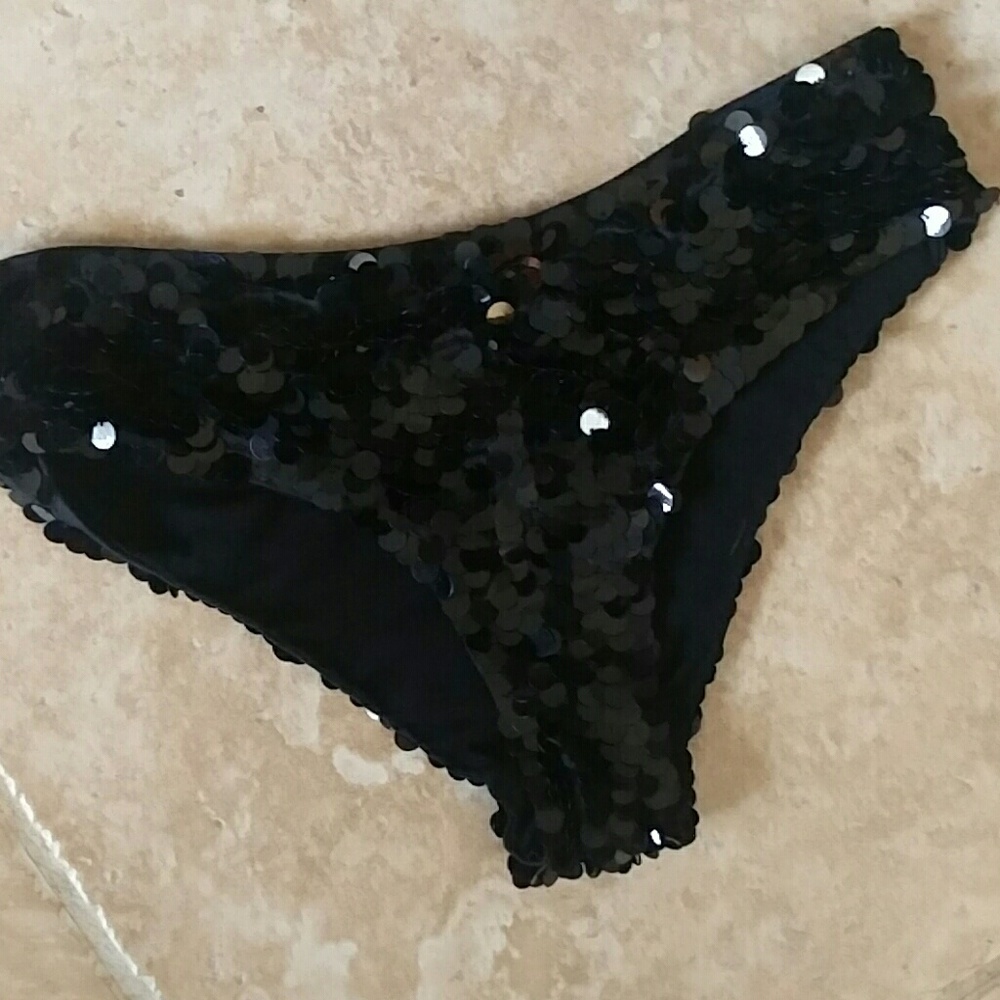 Valentine's Sequin panty show shorts